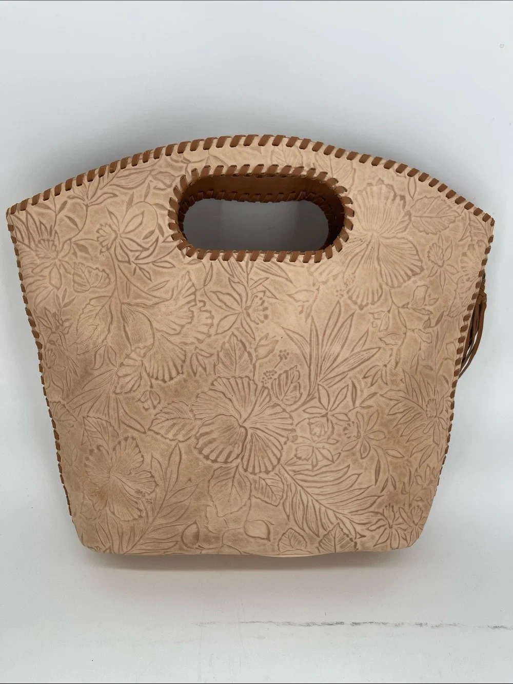 The Sak Camarillo Leather Floral Embossed Women’s Tote